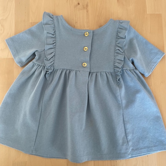 Rachel Zoe baby pale blue dress 12 months - Picture 8 of 8